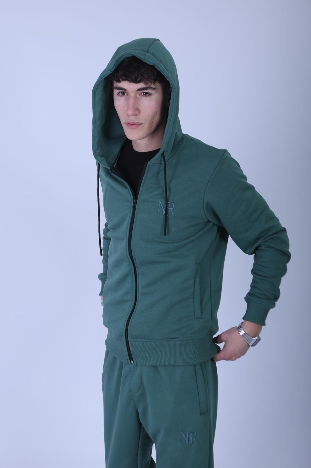 Noir Green on Green